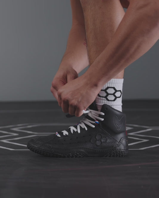 RUDIS SF-Tbilisi Adult Wrestling Shoes - Black