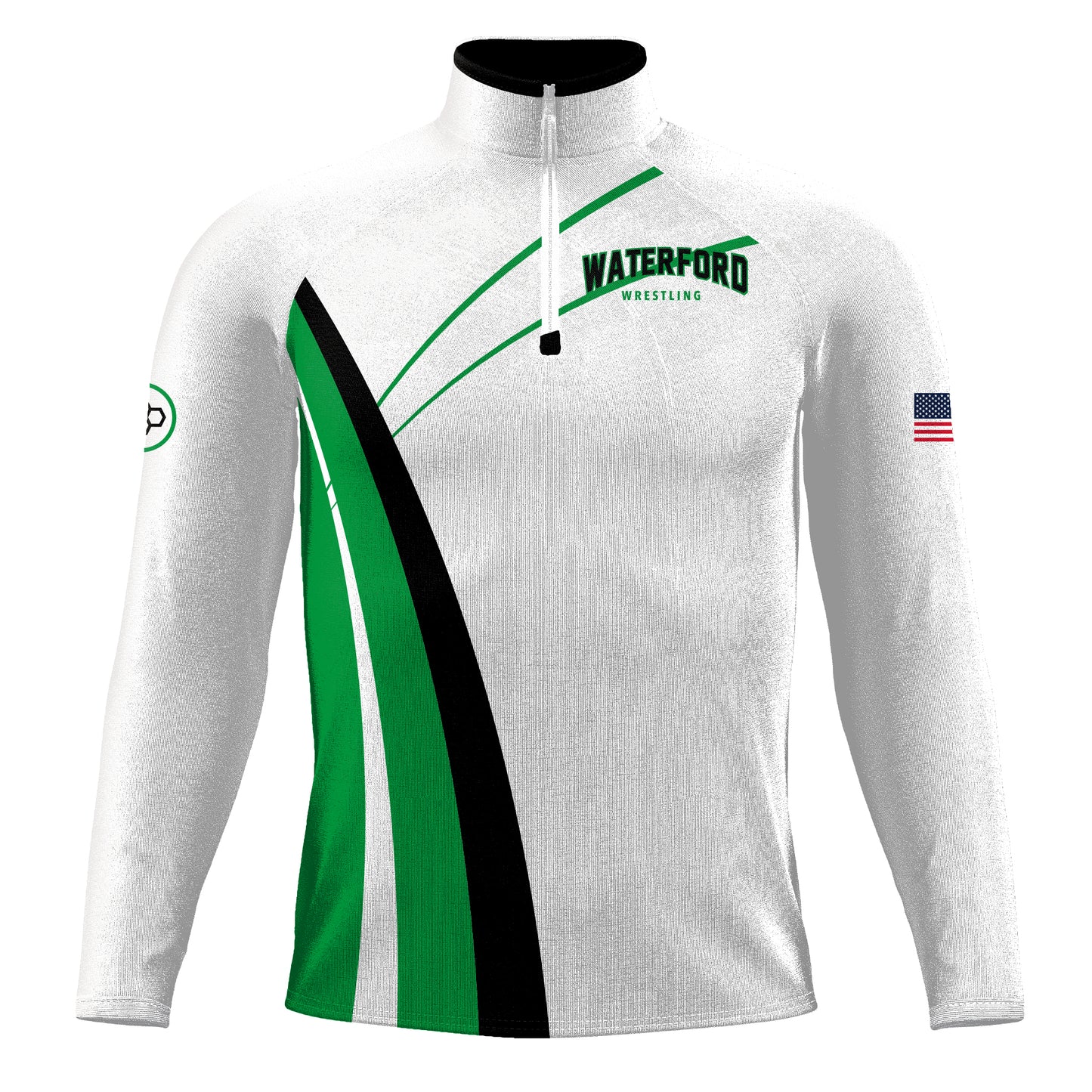 Elite Quarter Zip-Men's--Waterford High School Wrestling Online Team Store