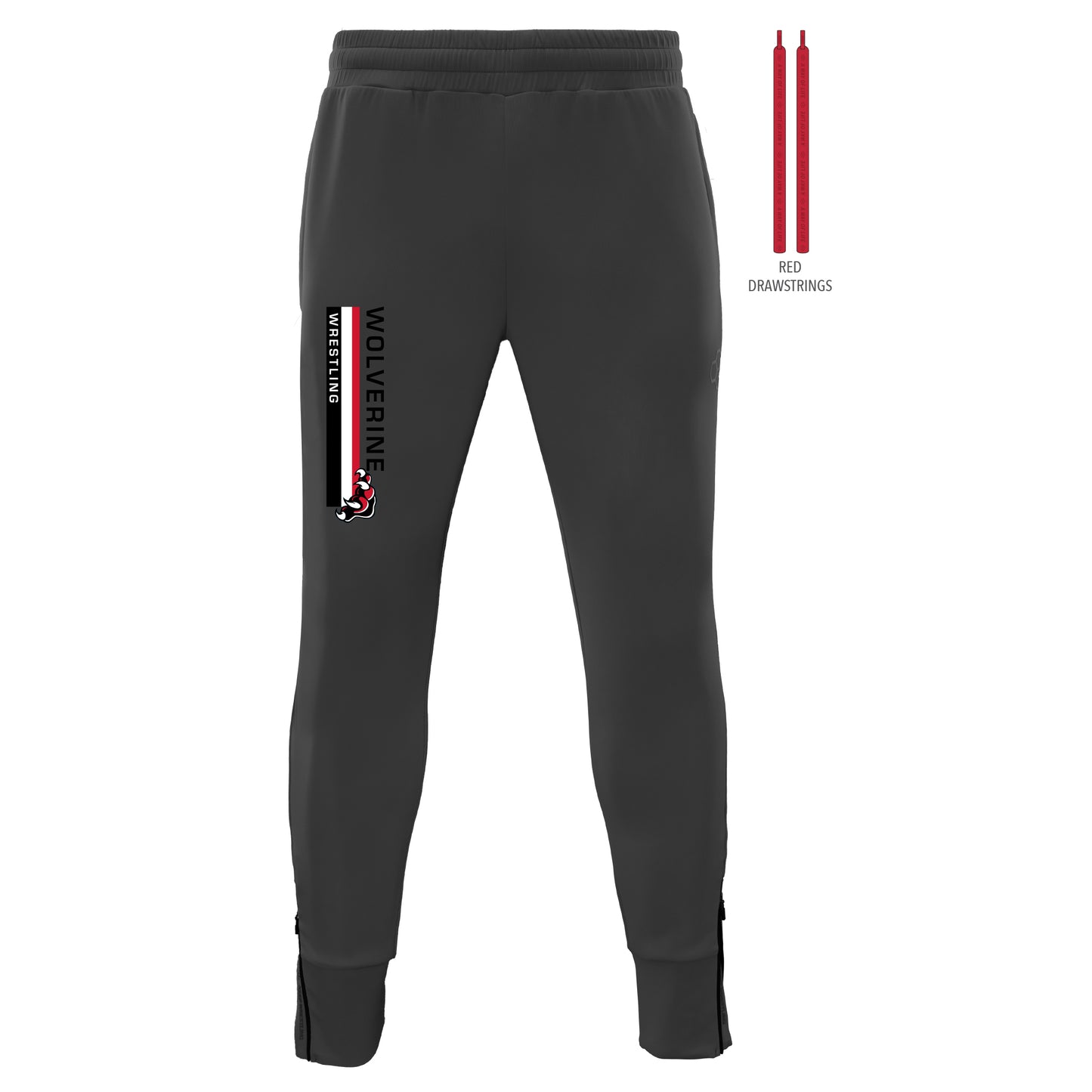 Cool-Touch Jogger-Unisex--Wolverine Den Wrestling Team Store Carbon