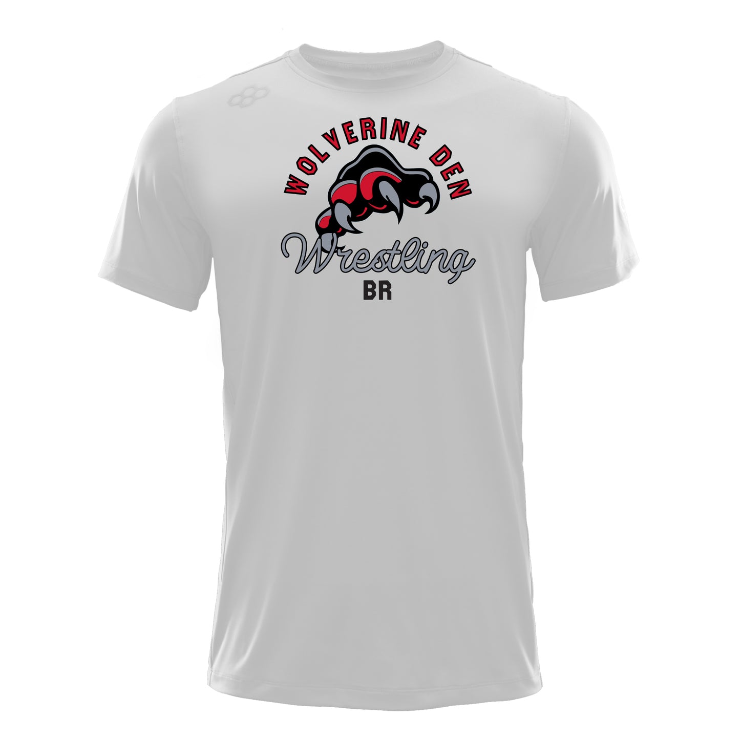Performance T-Shirt-Unisex--Wolverine Den Wrestling Team Store Red