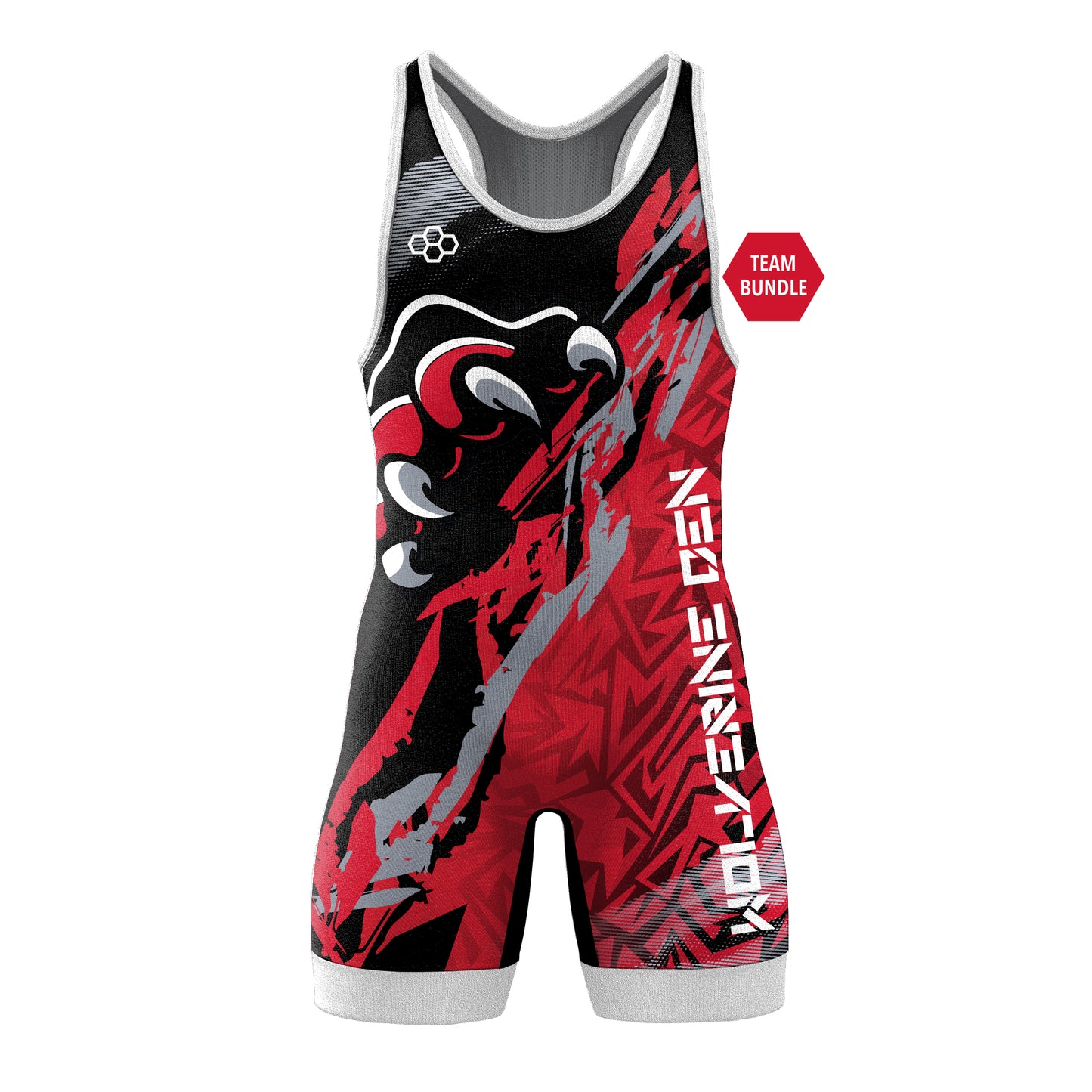 Elite Singlet-Men's--Wolverine Den Wrestling Team Store