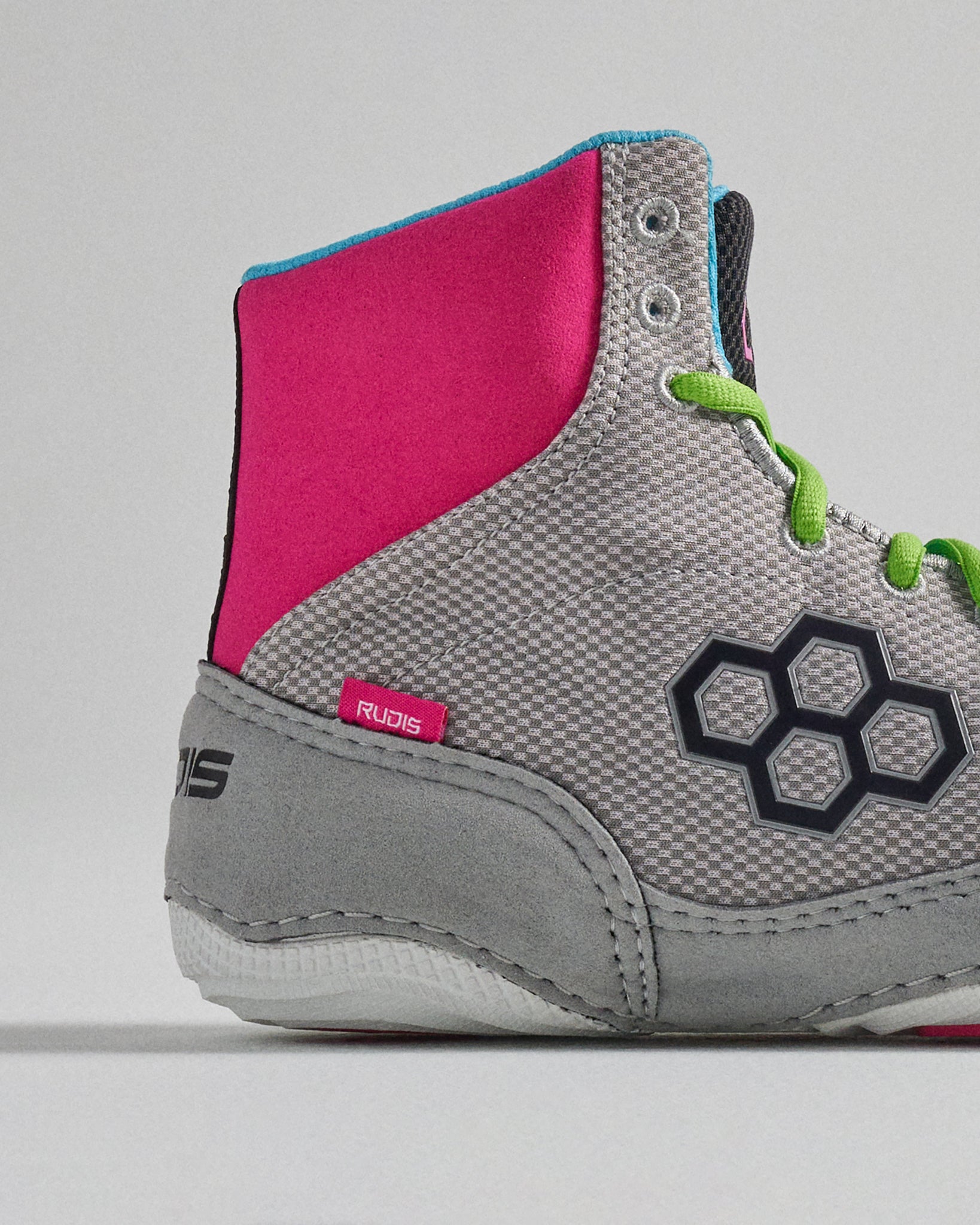 RUDIS Colt 2.0 Adult Wrestling Shoes Magenta/Lime RUDIS