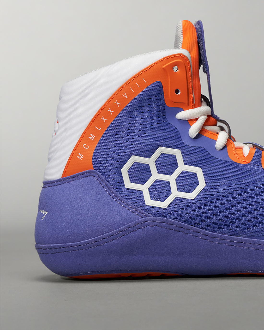 Kenny Monday 1988 Youth Wrestling Shoes Purple RUDIS