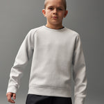 RUDIS Youth COOL-FEEL Crewneck - Lunar Gray