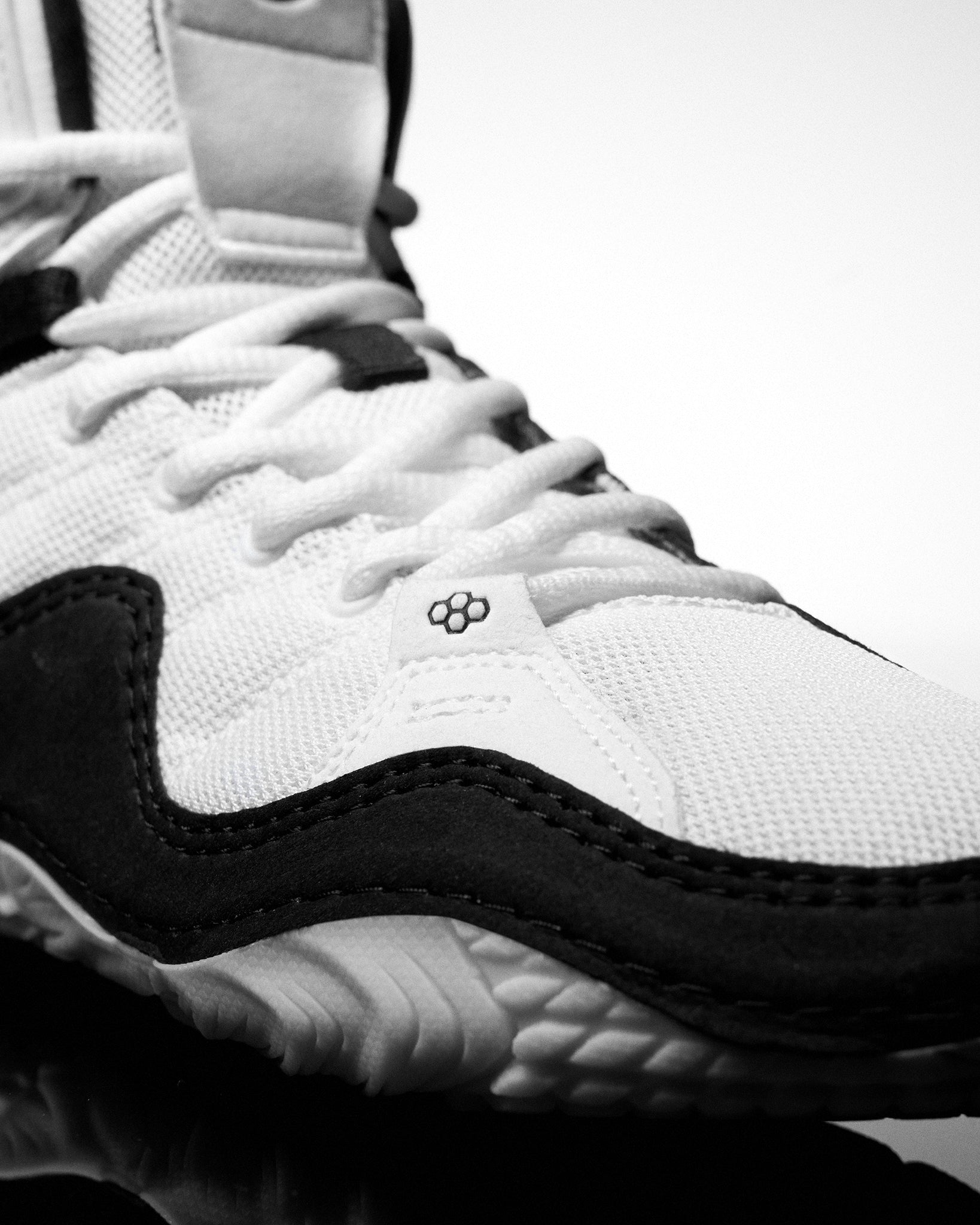 JB1 wrestling shoes breathable upper by RUDIS, mesh and suede materials for ventilation and comfort during matches