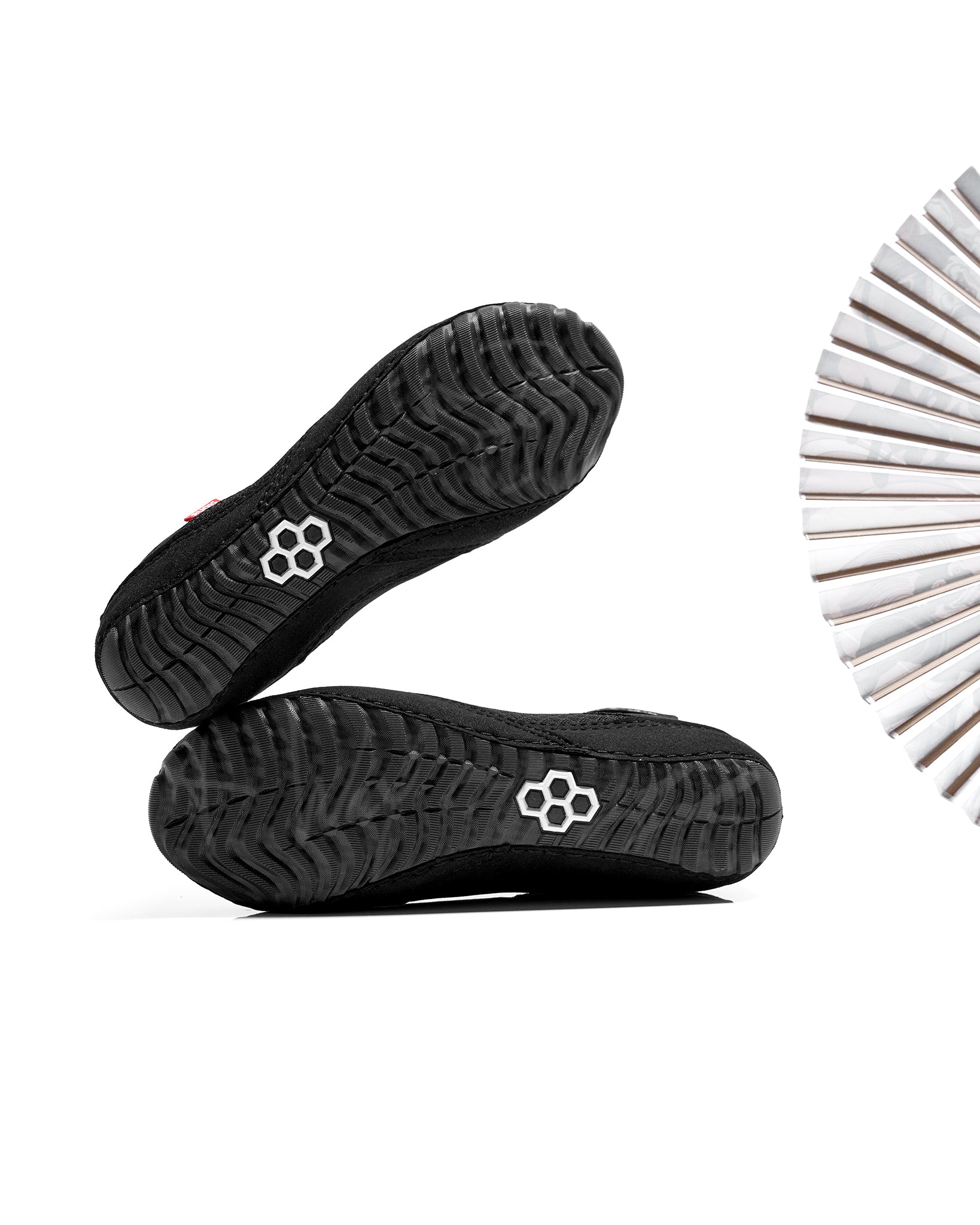 RUDIS Samurai Speed wrestling shoes outsole showcasing all-angle traction pattern for grip, control, and quick transitions on the mat
