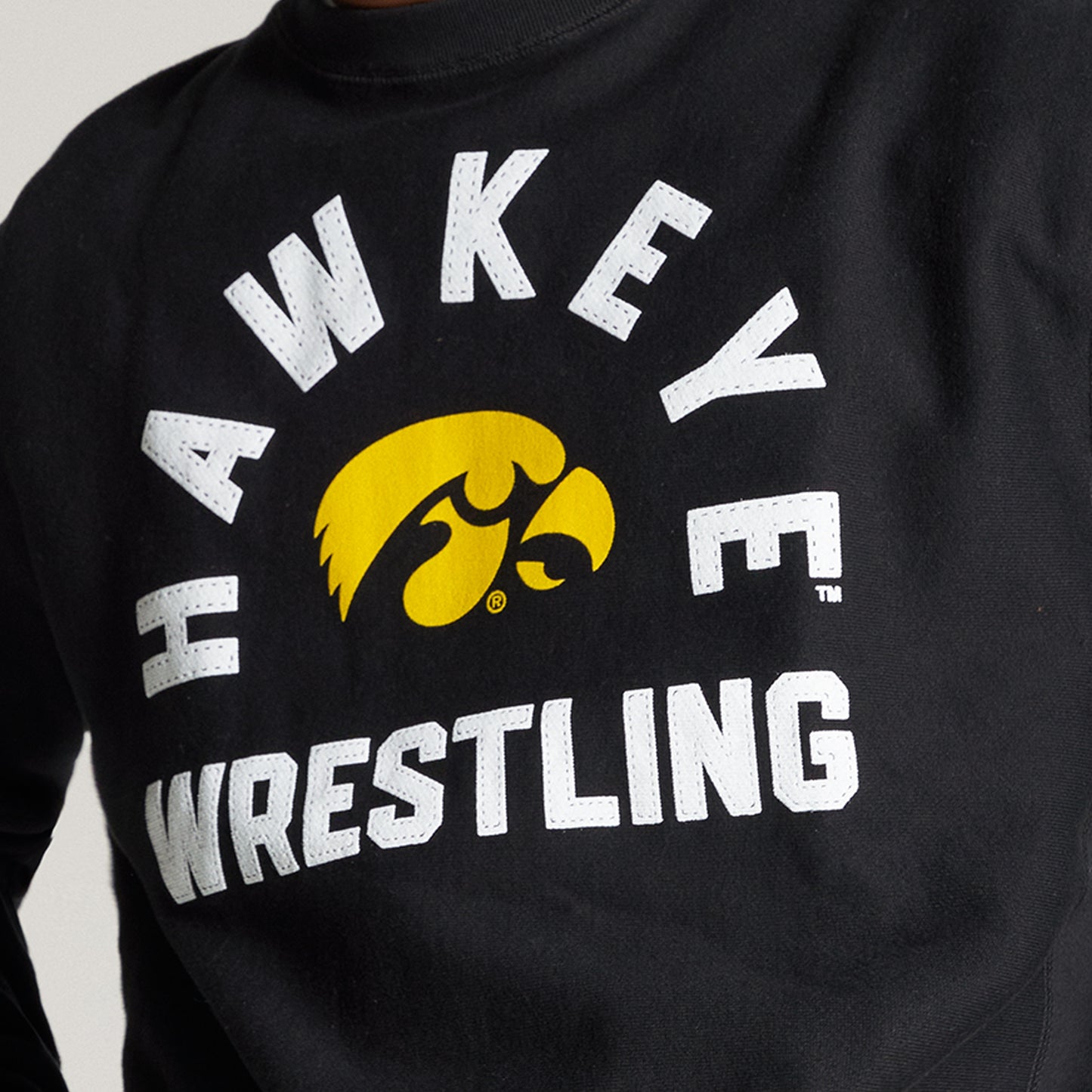 Hawkeye Wrestling Heavyweight Crewneck