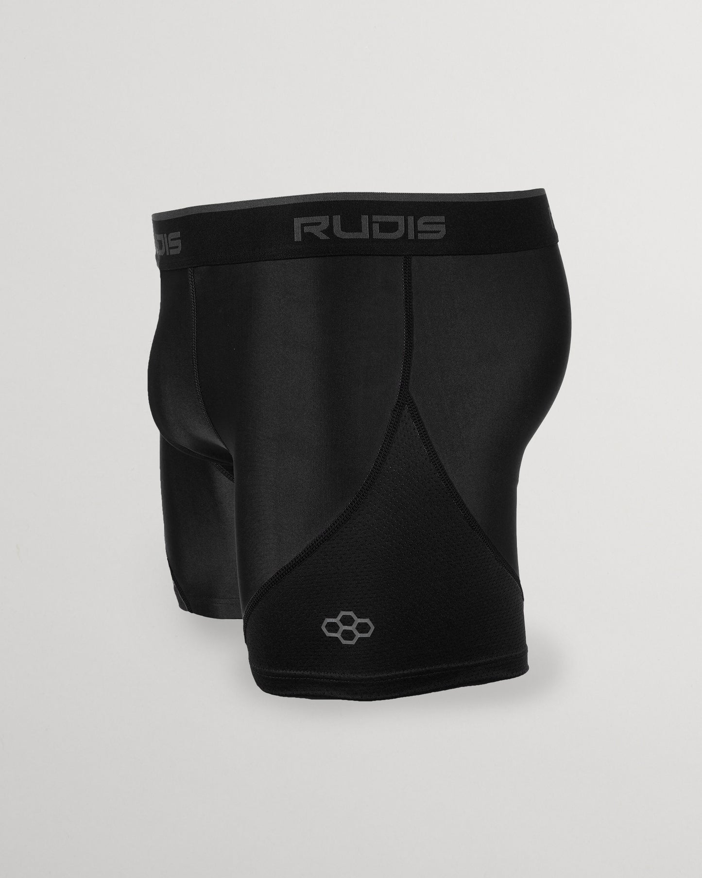 RUDIS Essential Black/Black Youth Boxer Brief