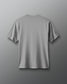 Gray t-shirt on a gray background