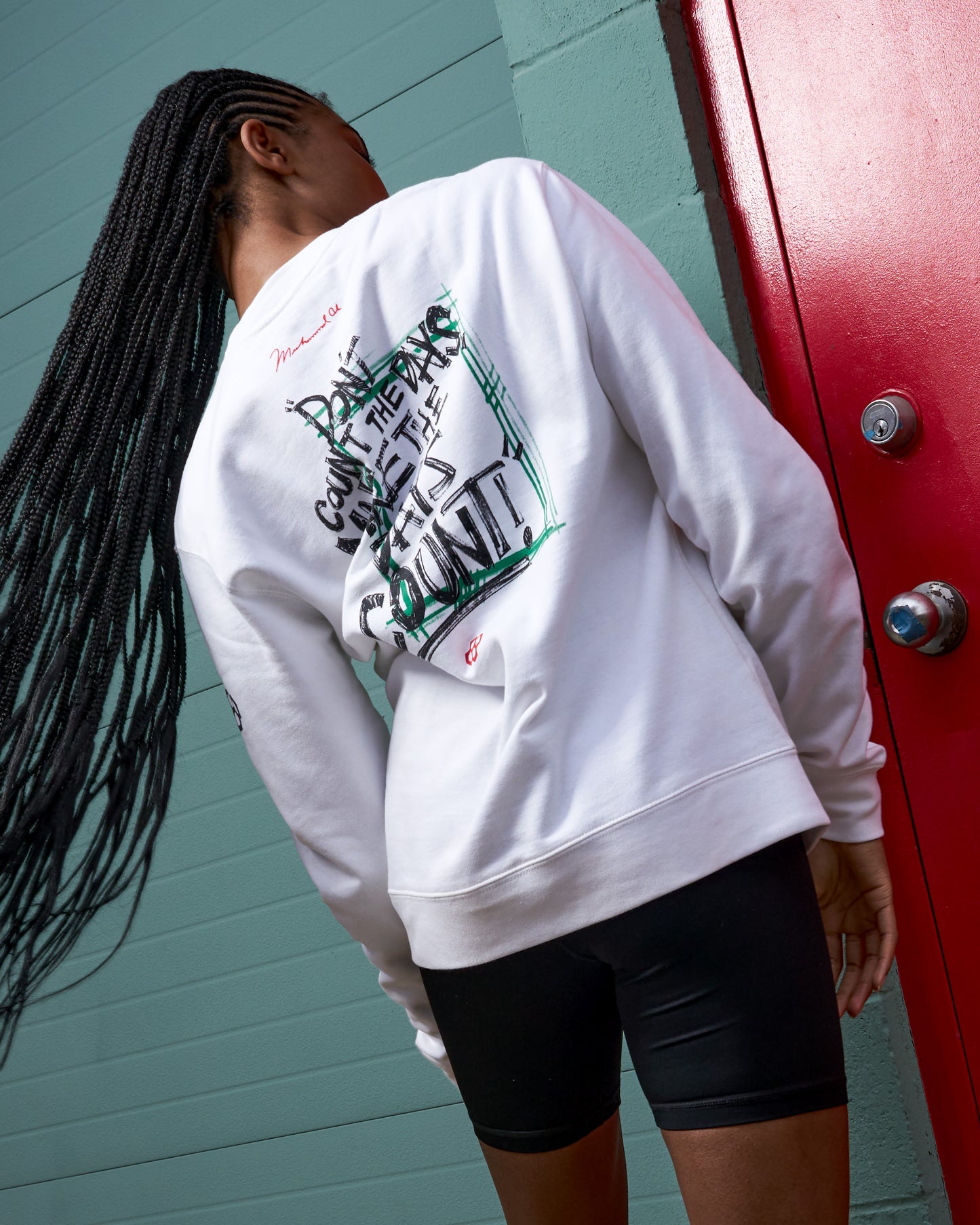 Ali Make the Days Count Lightweight Crewneck