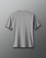 Gray t-shirt on a gray background