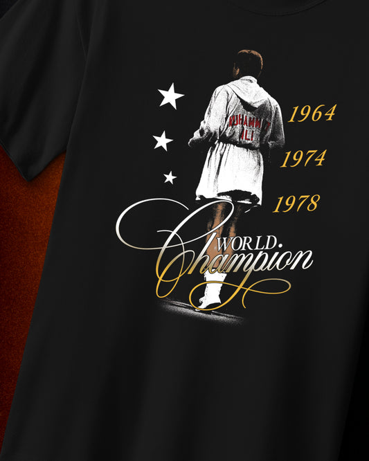 Ali World Champion Heavyweight T-Shirt