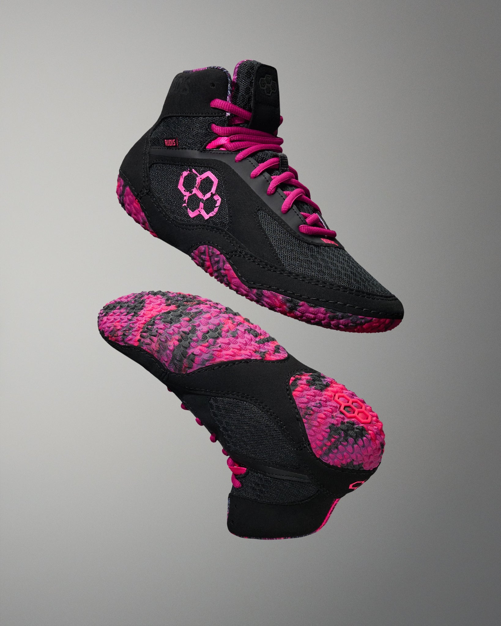 RUDIS Alpha 2.0 Adult Wrestling Shoes - Pink Power | RUDIS