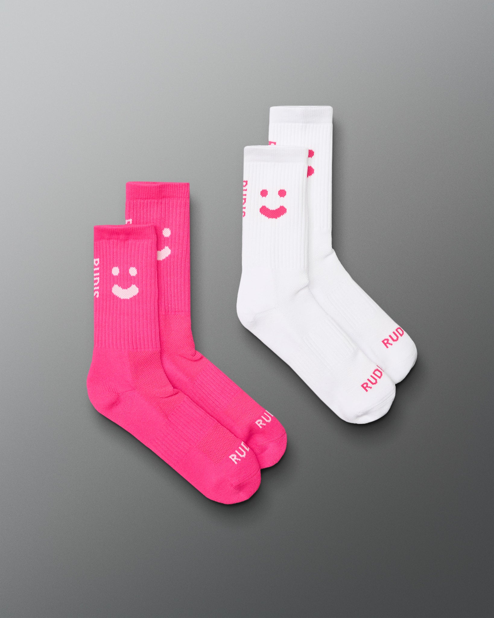 Sarah Hildebrandt Smile Socks – High-Performance Crew | RUDIS | RUDIS