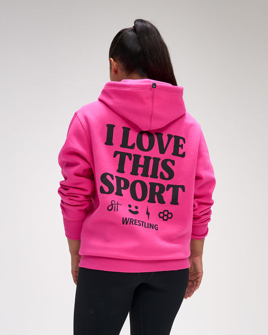 SH I Love This Sport Comfort Fleece Hoodie