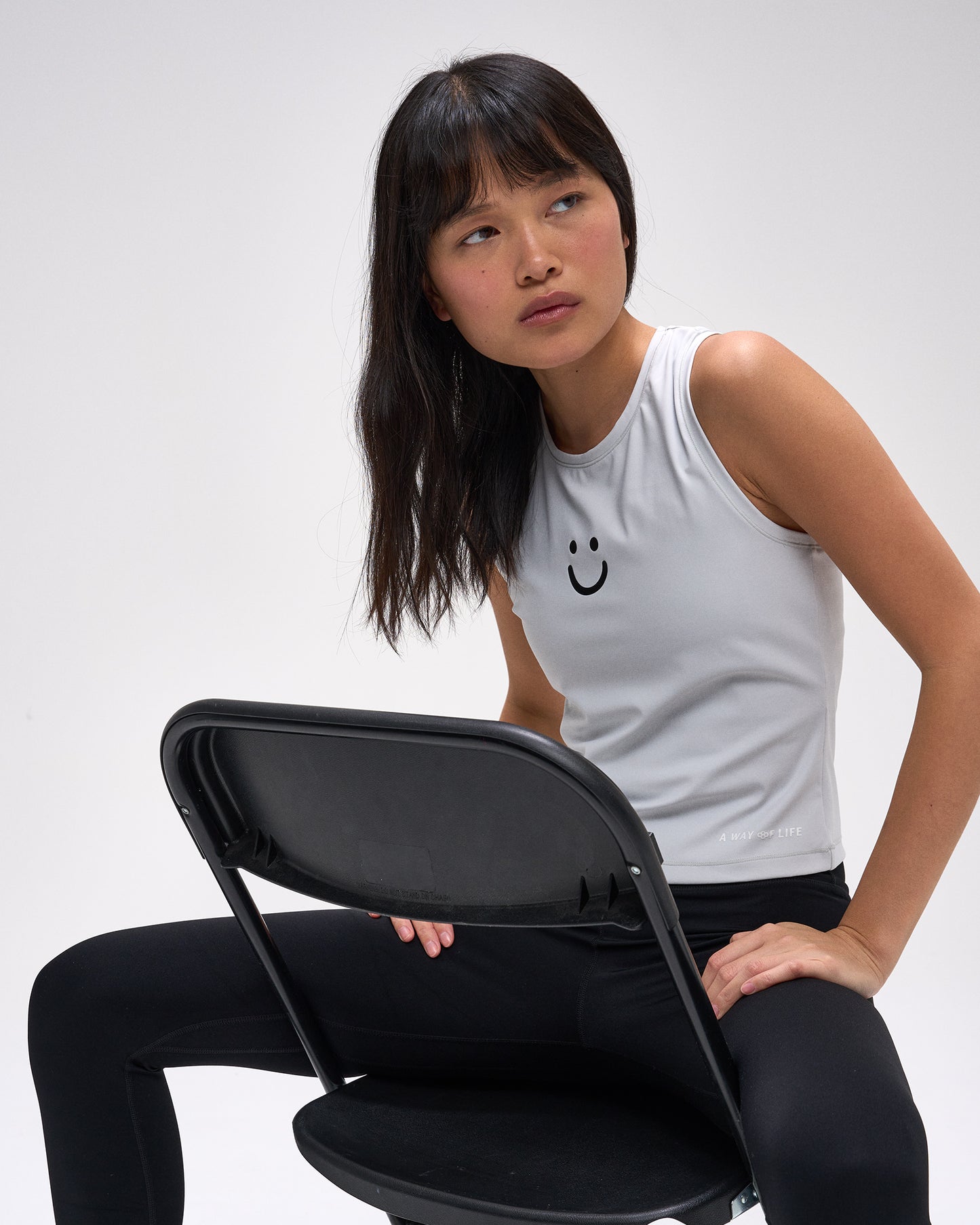 SH Smile Women's COOL-FEEL Crop Tank