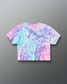 SH Dreaming Women's Cropped Tie Dye T-Shirt