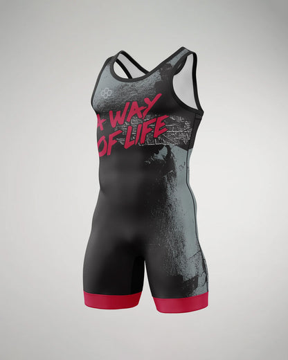 A Way of Life Controlled Chaos Boy's Elite Singlet