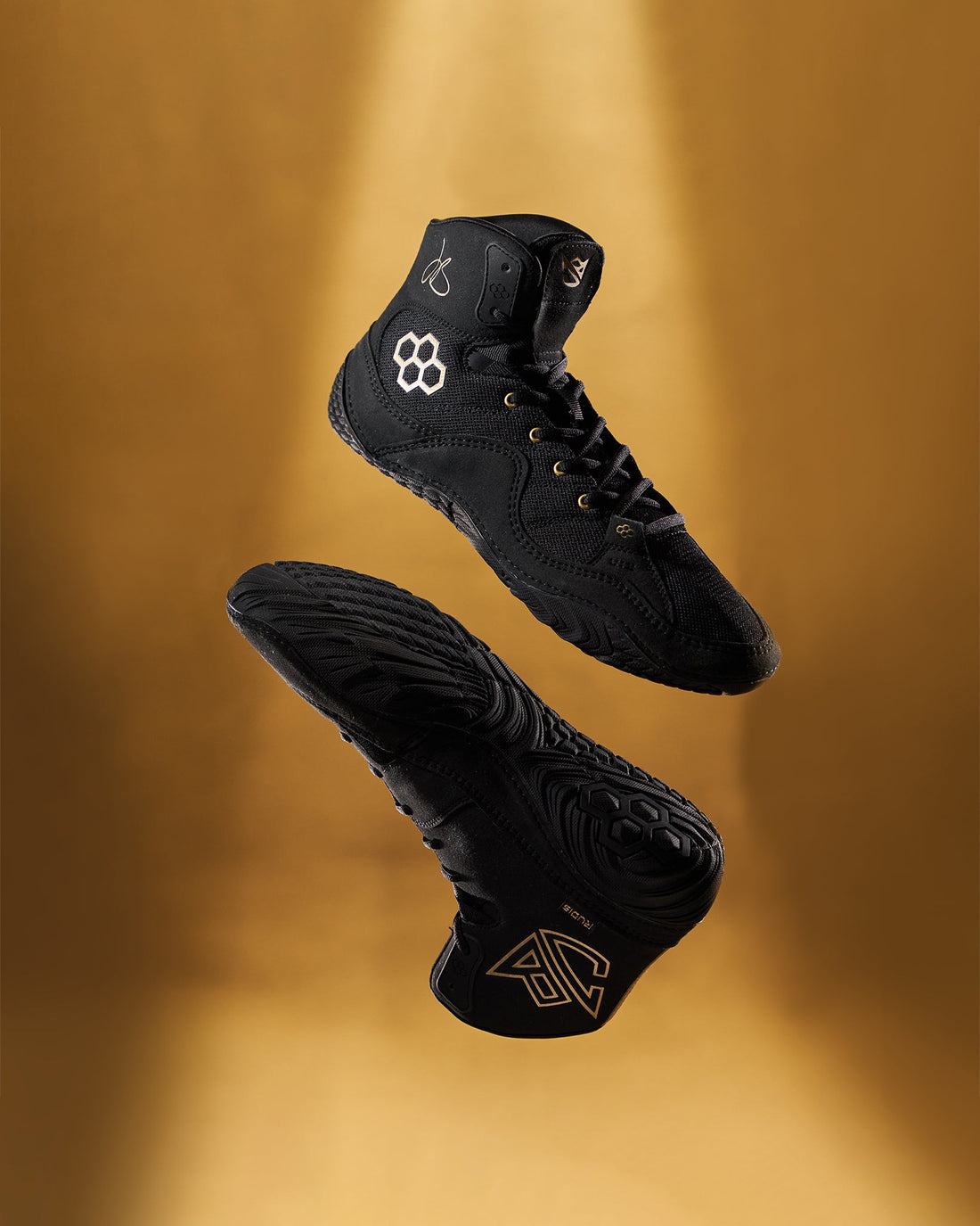 RUDIS JB1 Wrestling Shoes - All I See Is Gold | RUDIS