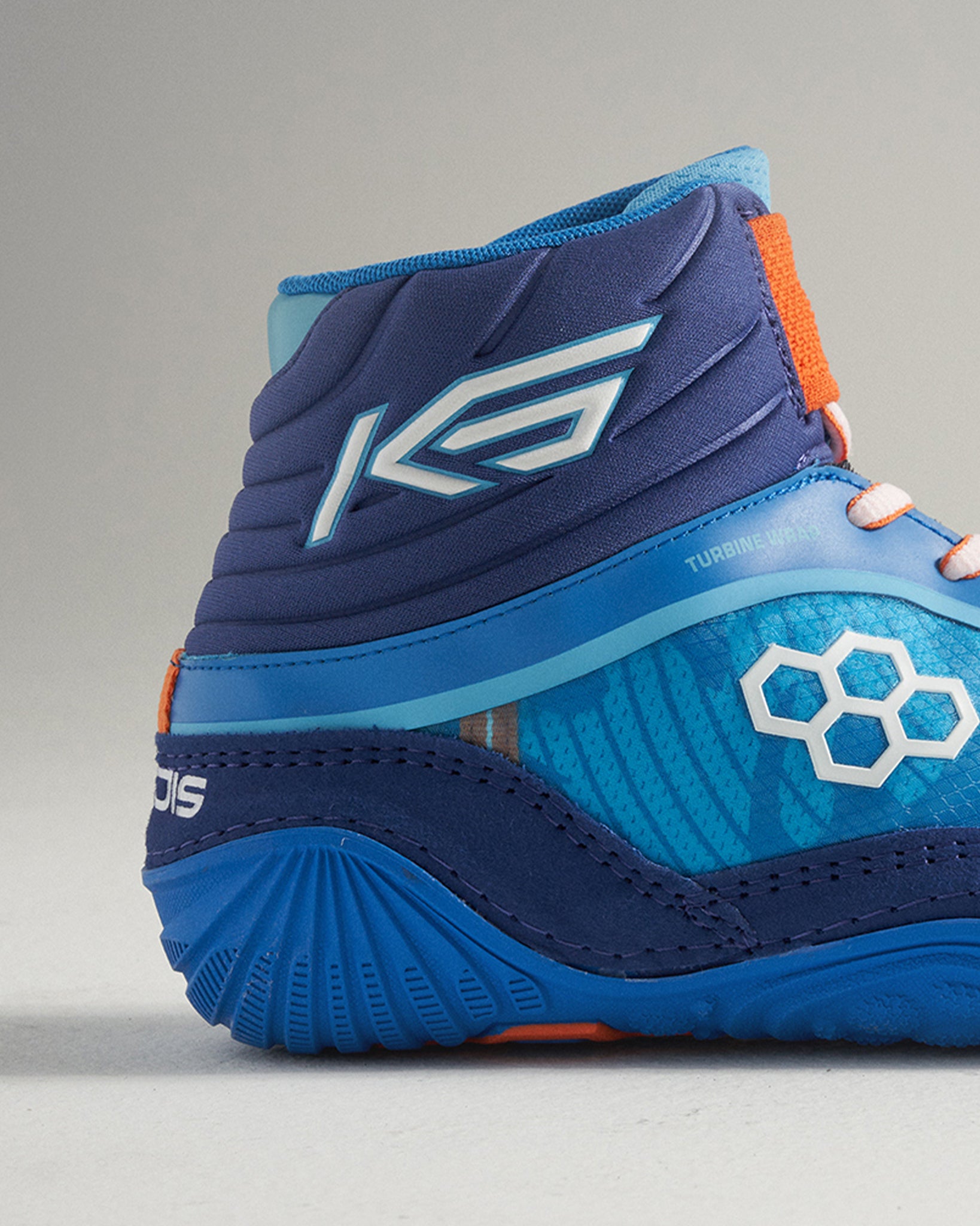 KS Turbine Adult Wrestling Shoes World Wide Blue RUDIS