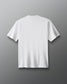 White t-shirt on a gray background
