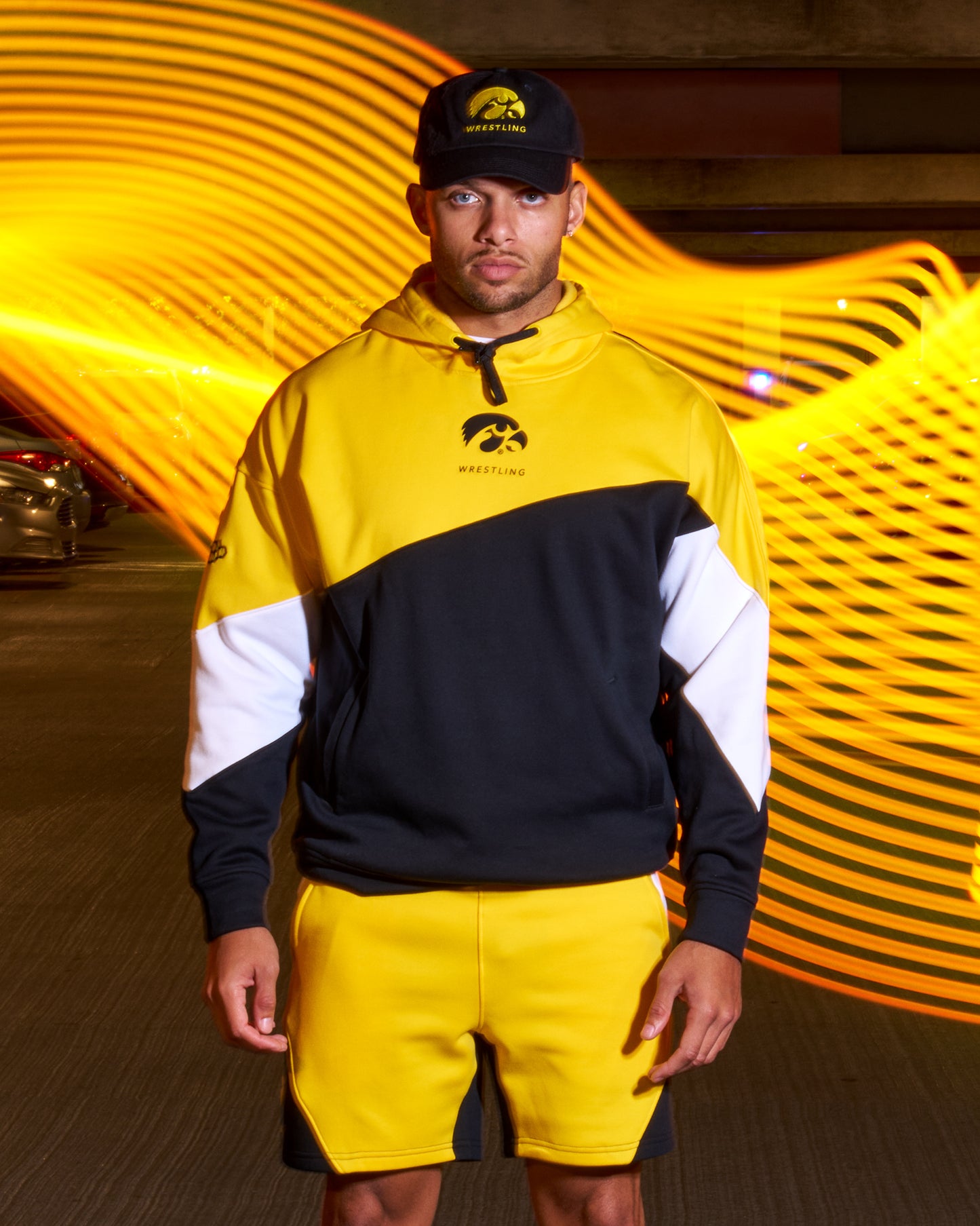 Iowa Colorblock Hoodie