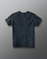 Blue t-shirt on a gray background