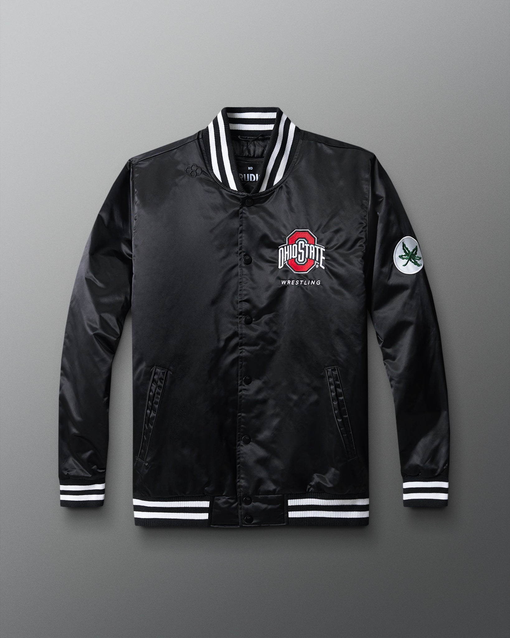 Ohio State Wrestling Satin Jacket – Retro Style & Modern Comfort