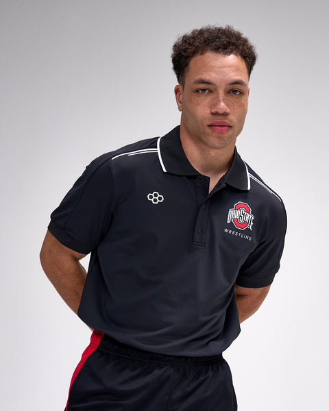Ohio State Wrestling Chronicle Elite Snap Polo | RUDIS