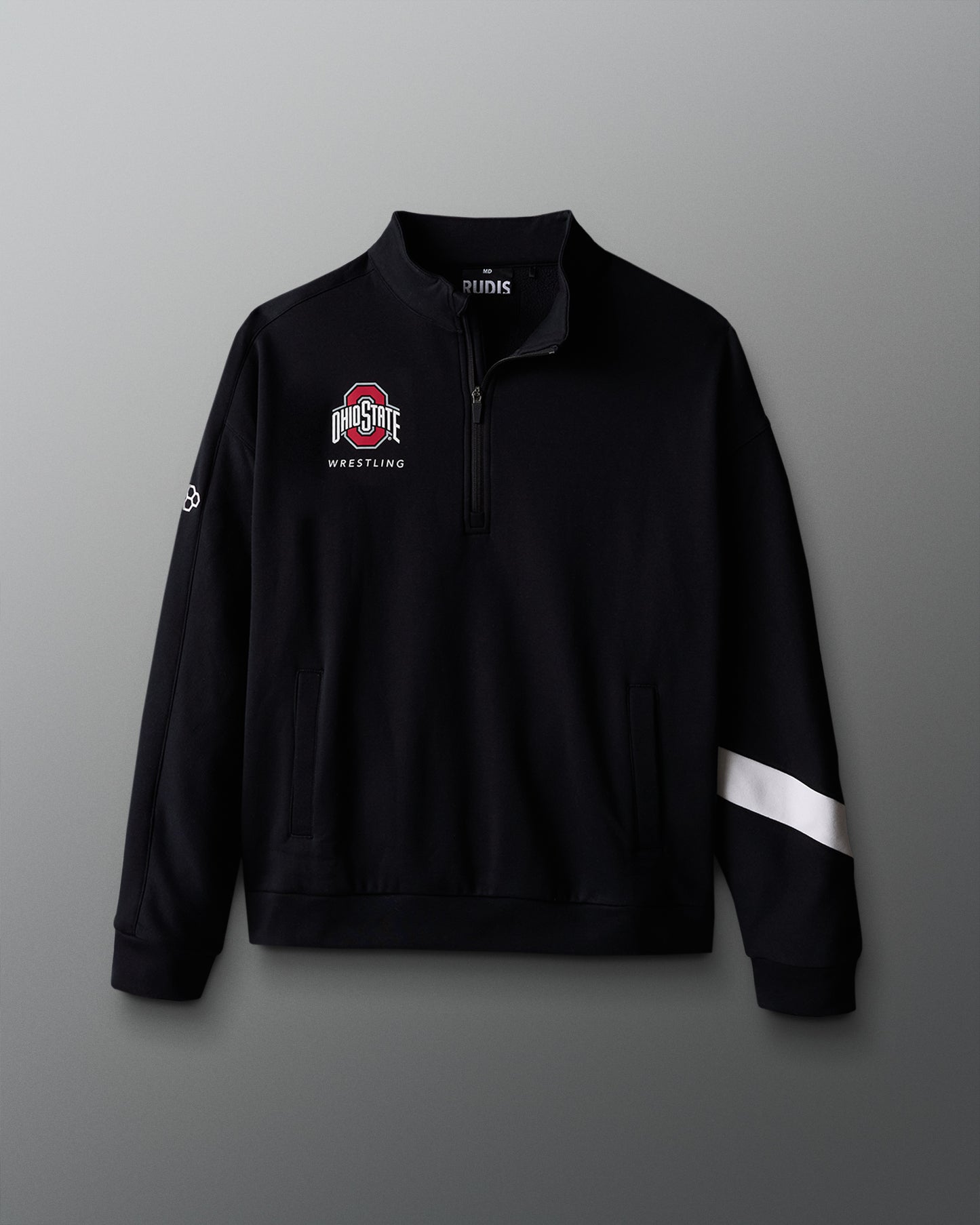 Ohio State Block O 280 Tech Fleece Colorblock 1/4 Zip