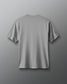 Gray t-shirt on a gray background