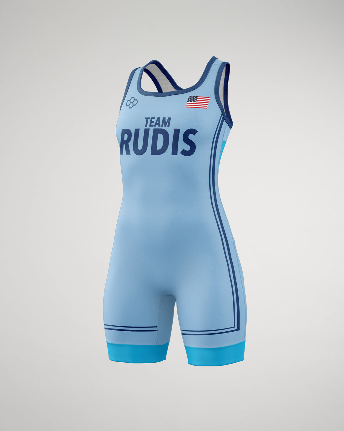 RUDIS Connect Girl's Elite Wrestling Singlet Unleash Your Potential