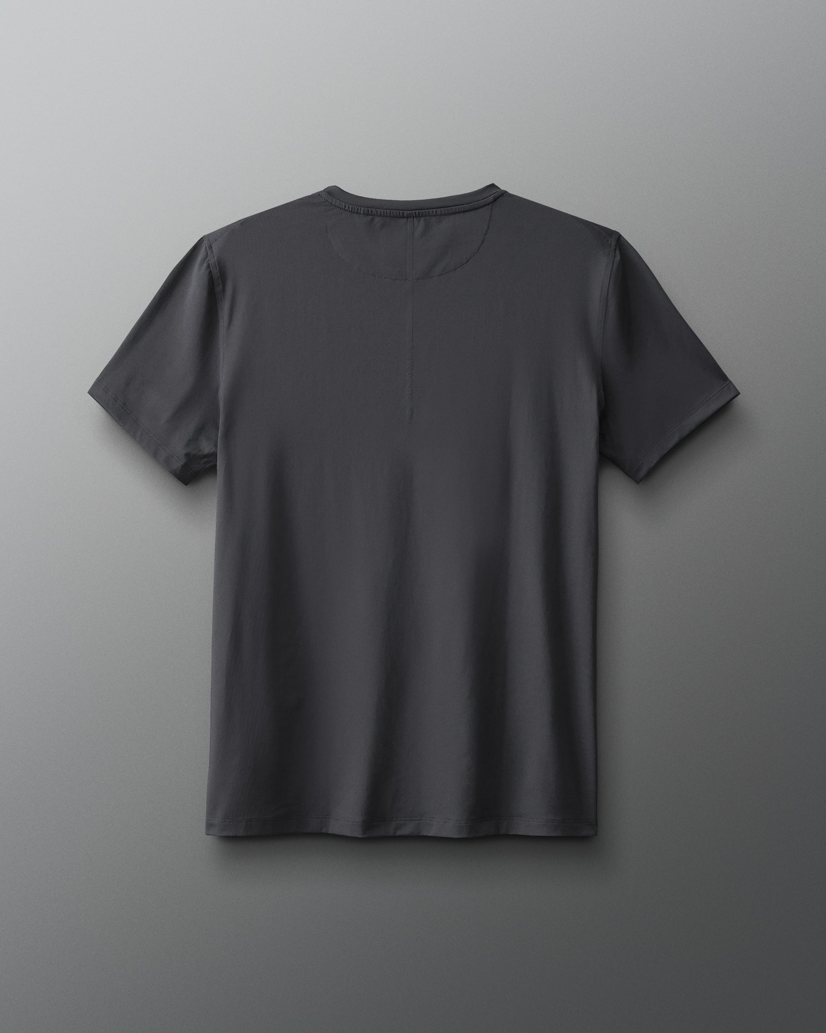 Gray t-shirt on a light gray background