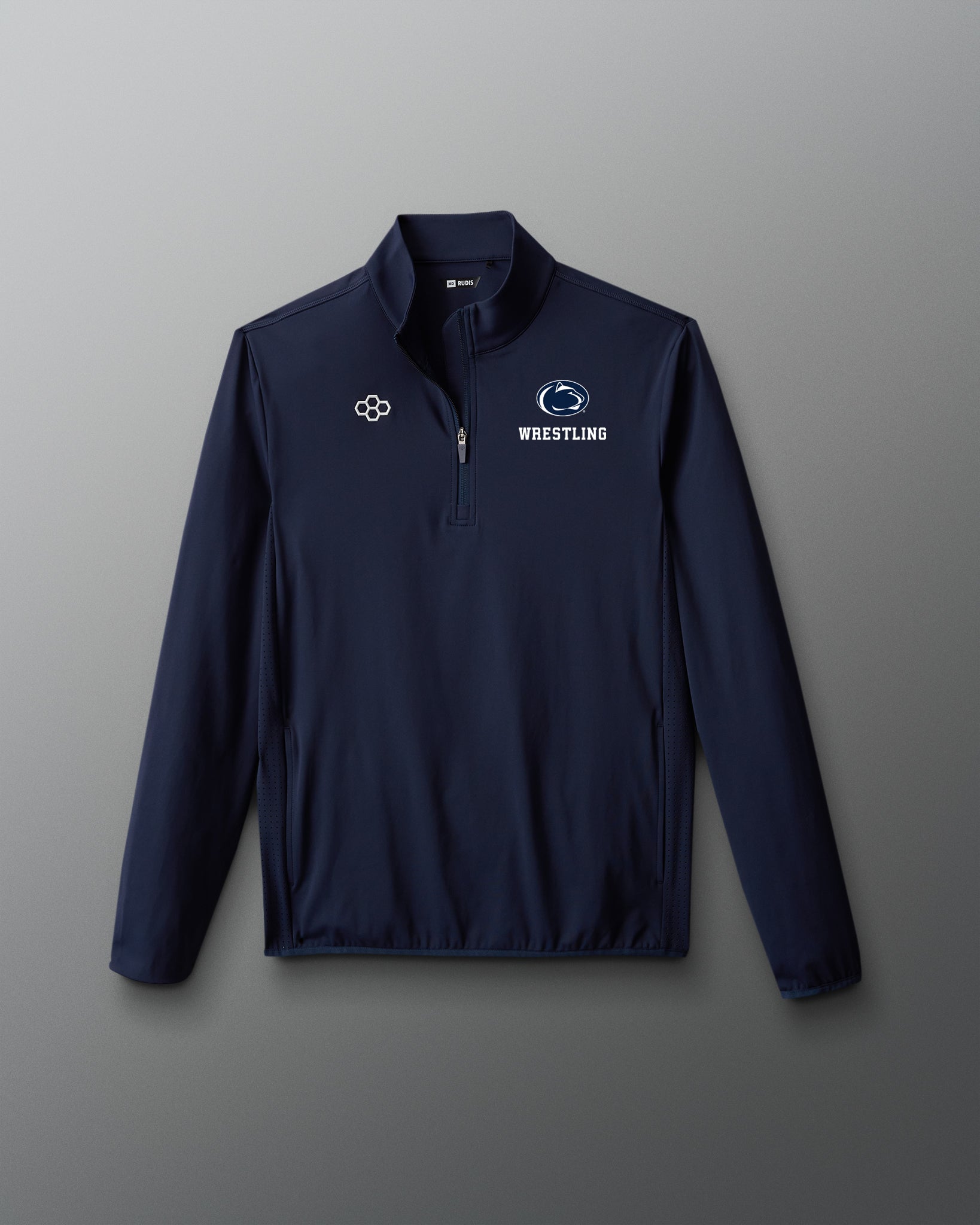 Penn State Wrestling Victory 1/4 Zip Jacket Navy / 3XL