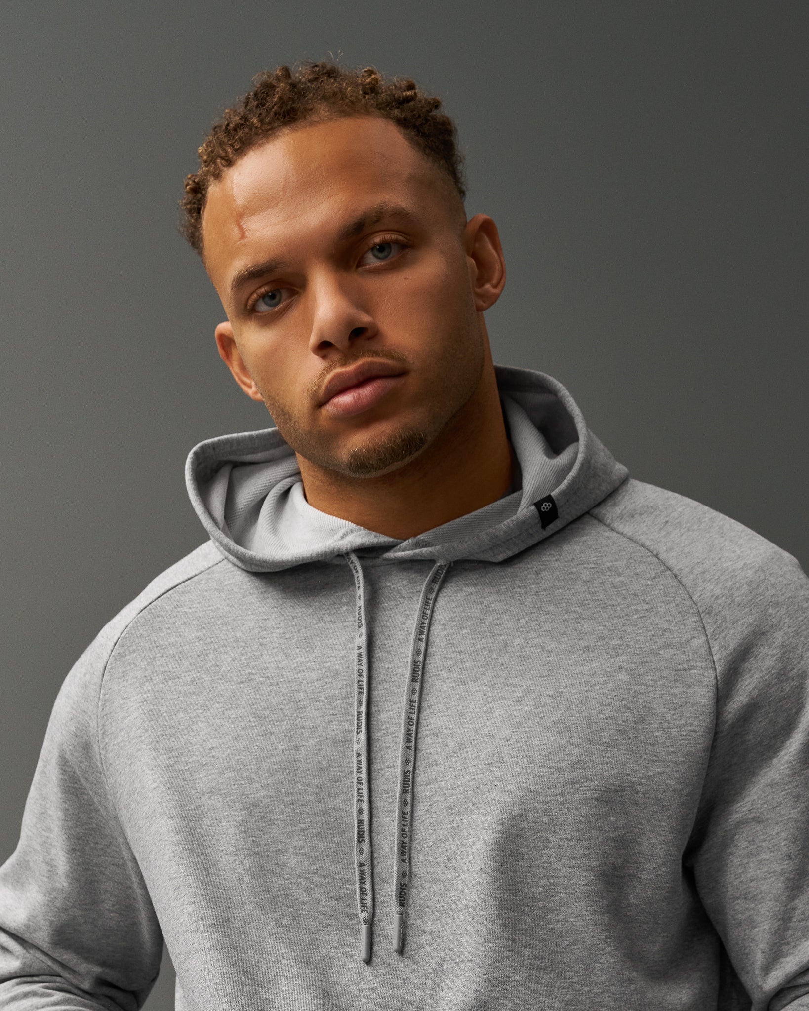 Rusty Neal Herentrui met capuchon, stretch, gebreid sweatshirt Rusty Neal Herentrui met capuchon, stretch, gebreid sweatshirt