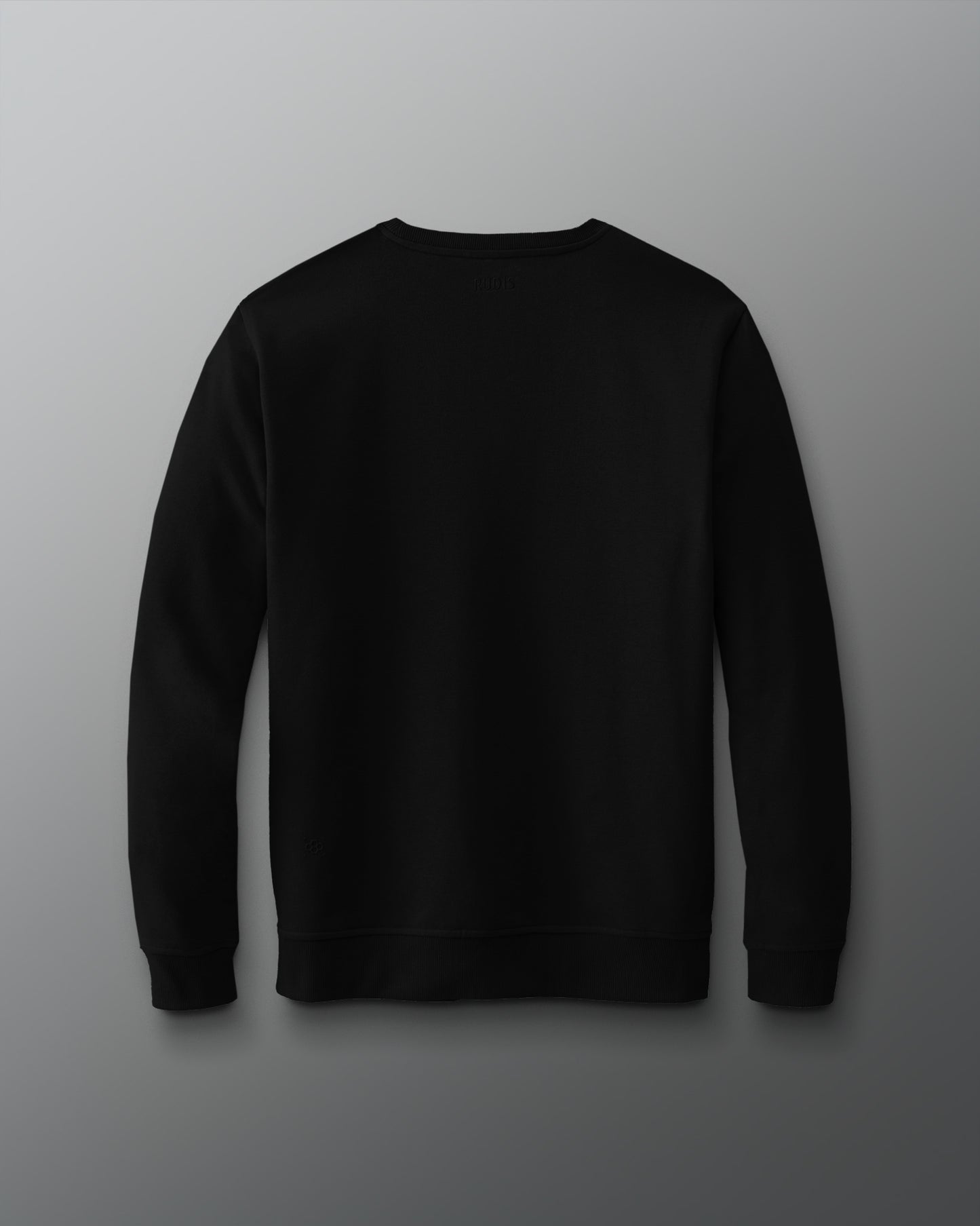 RUDIS Elite Terry Crewneck - Black