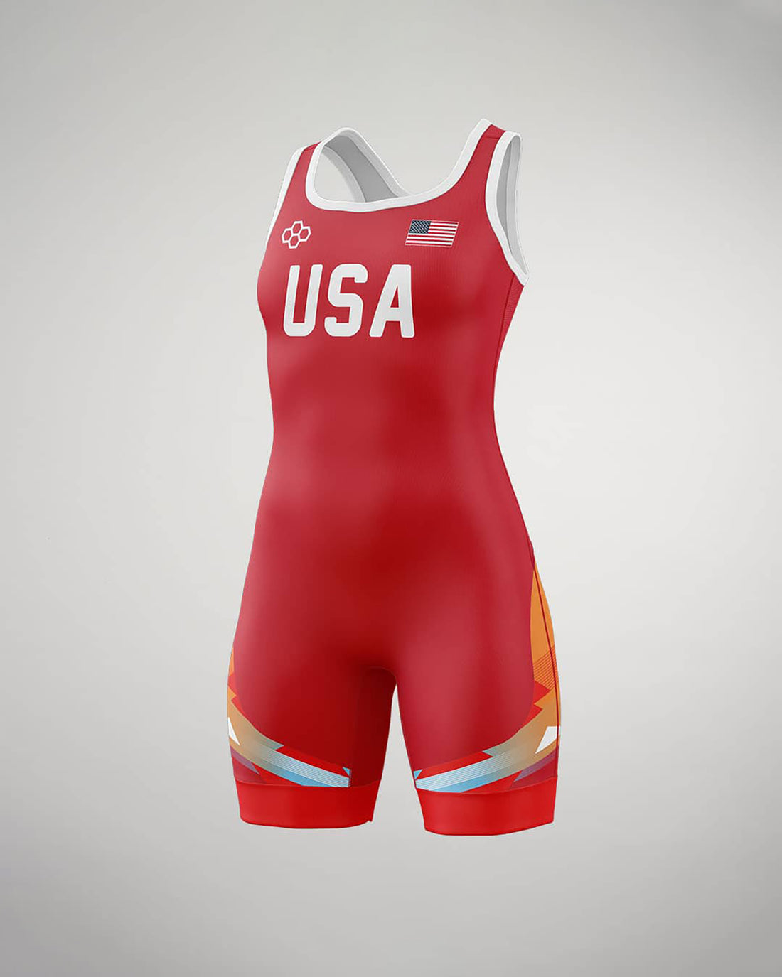 RUDIS Fracture Women's Elite Wrestling Singlet Dominate in Style RUDIS