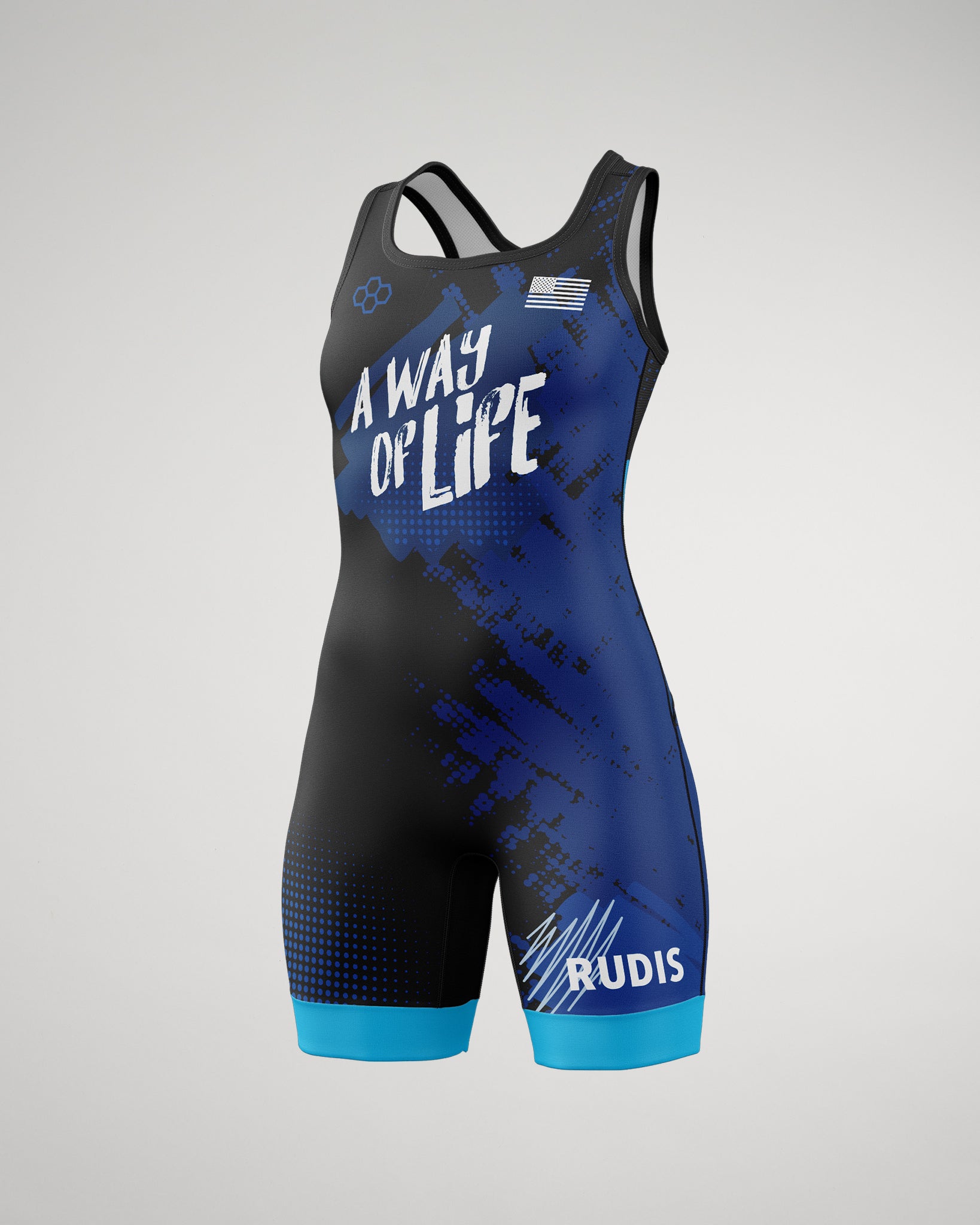 RUDIS Grit Women's Elite Wrestling Singlet Unleash Your Grit RUDIS