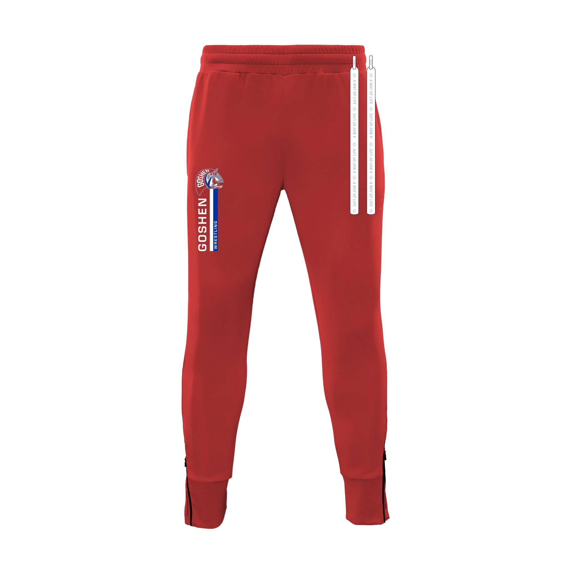 Cool-Touch Jogger-Unisex--Goshen HS Team Store Red | RUDIS