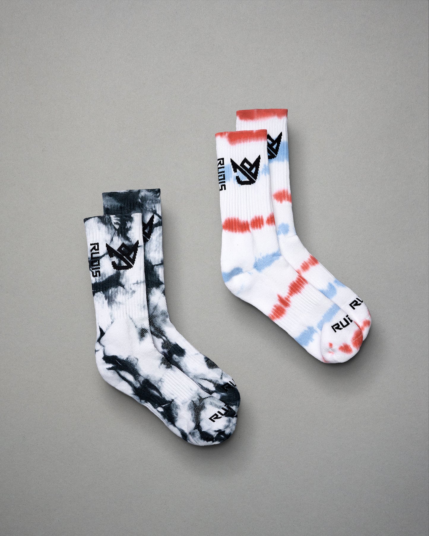 JB Tie Dye Knit Essential Socks (2 Pair)
