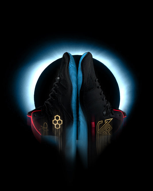 JB1 Adult Wrestling Shoes - Blackbird