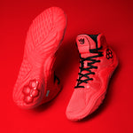 JB1 Adult Wrestling Shoes - Fire Red