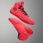 JB1 Adult Wrestling Shoes - Fire Red