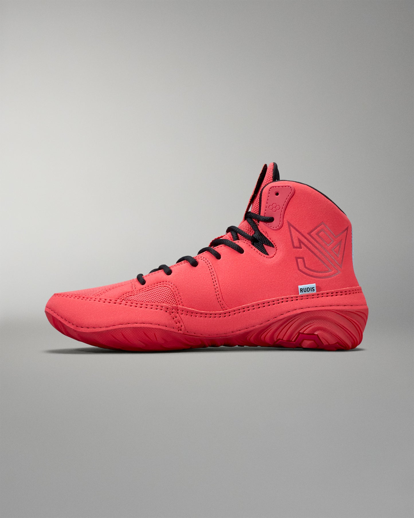 Chaussures de lutte pour adultes JB1 - Rouge feu