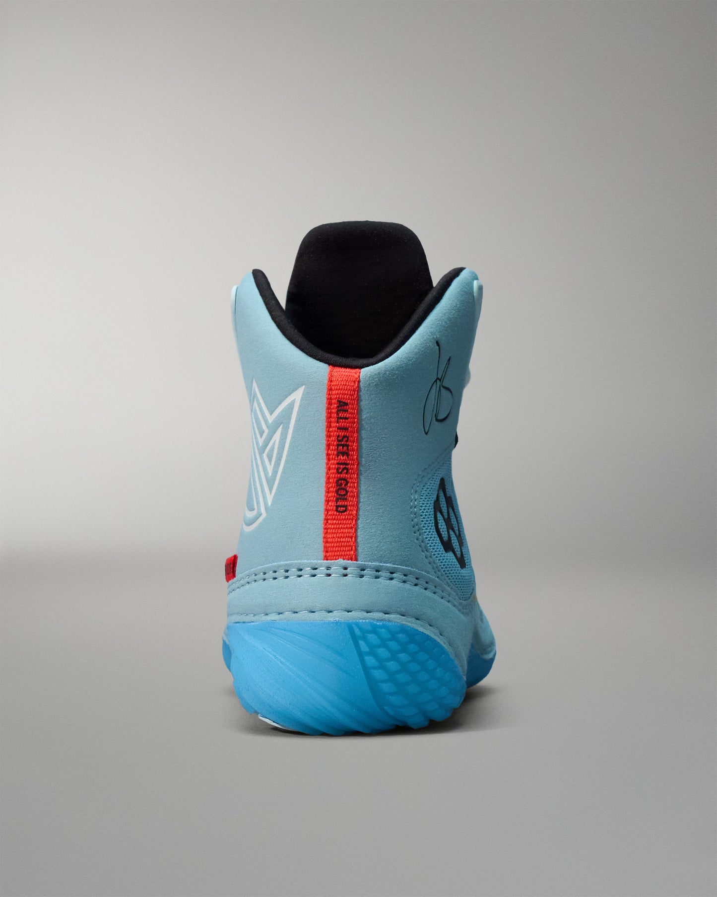 JB1 Adult Wrestling Shoes - Ice Blue