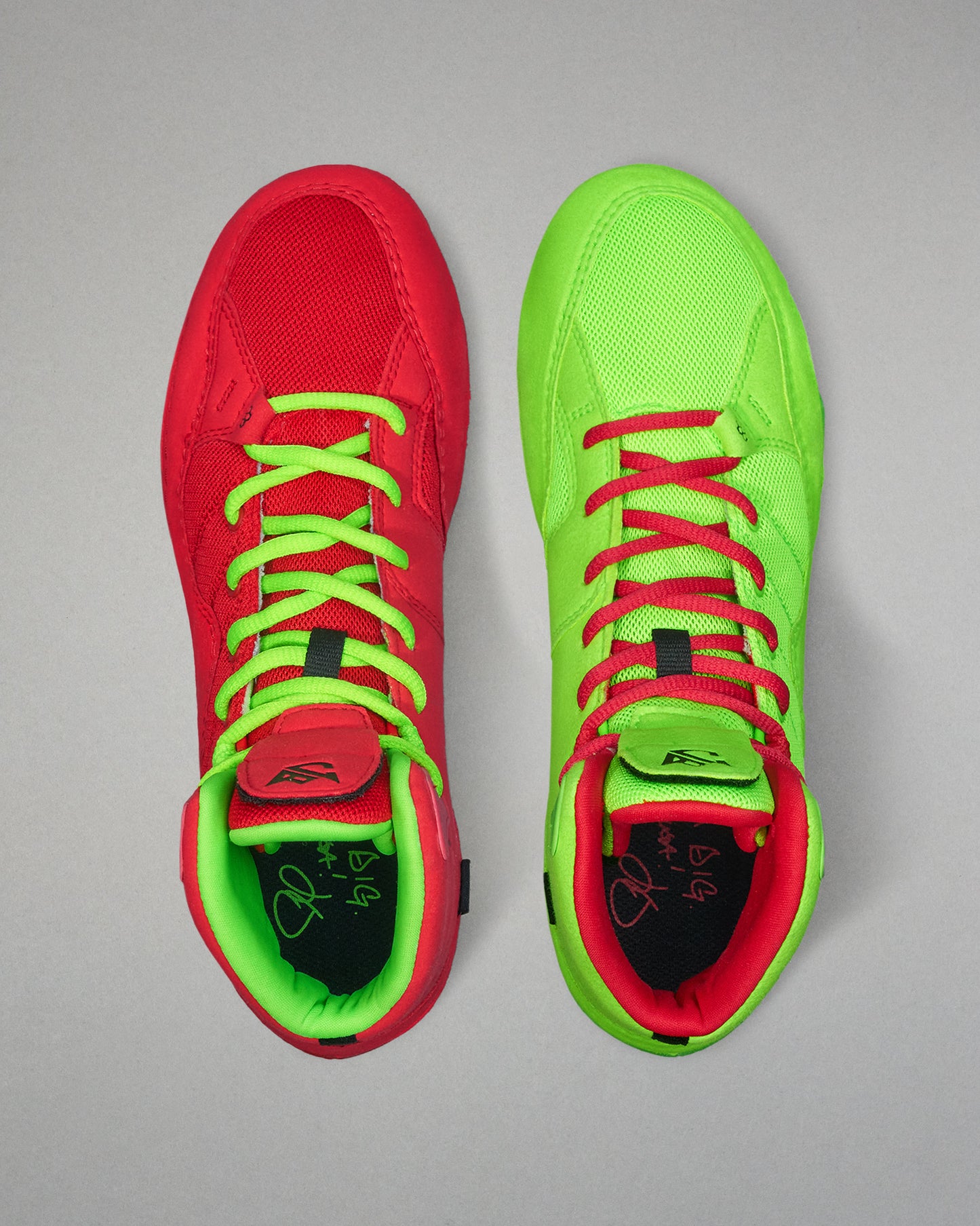 JB1 Signed Adult Wrestling Shoes - Signed Naughty & Nice