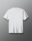 White t-shirt on a gray background