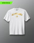 White t-shirt with 'All I See is Gold' text and logo on a gray background