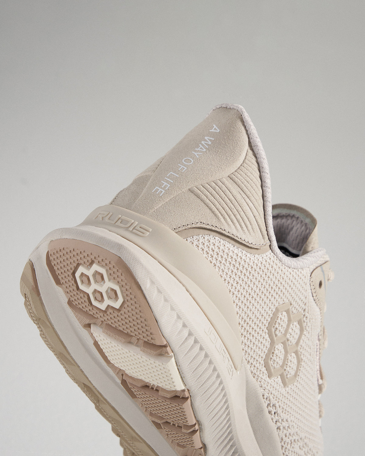 RUDIS Journey Knit Adult Training Shoes Moonbeam RUDIS