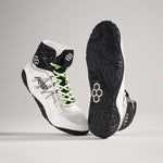 KS Infinity Adult Wrestling Shoes - Yang White/Lime